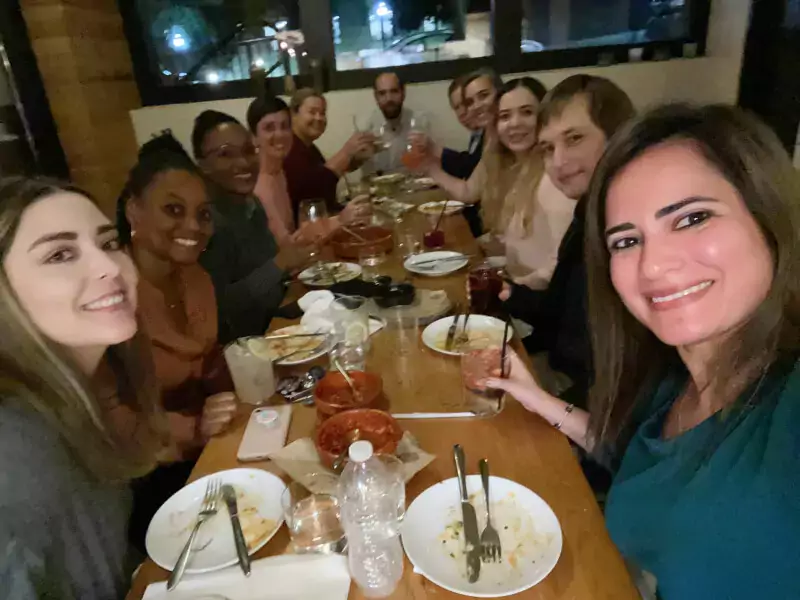 Zenput CS team dinner ATL