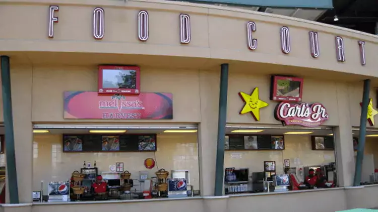 Stadium food court